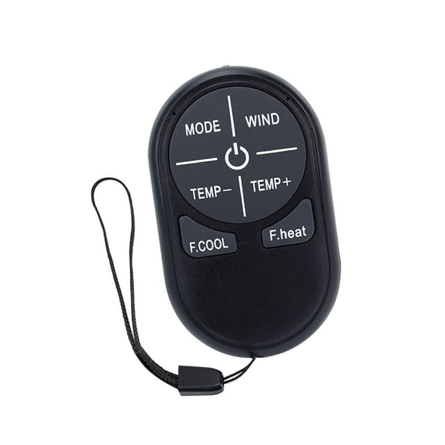 Mando a distancia universal para aires acondicionados, multifuncional, interfaz sencilla en inglés, controlador de aire acondicionado con cable para r sin pantalla