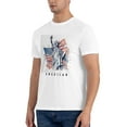 thumbnail image 6 of Generic Vintage T-Shirts Proud to be American Gildan Men's Short Sleeve T-Shirt 180g, 6 of 8