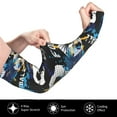 thumbnail image 3 of Balery Football Cooling Arm Sleeves for Men & Women – Breathable, Moisture-Wicking Arm Sleeves for Women, Men & Kids, 3 of 8