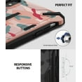 thumbnail image 4 of Ringke Dual-X Case Compatible with iPhone XS Max, Double Layer Heavy Duty Defense Armor Cover - Camo Black, 4 of 7