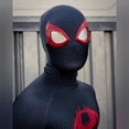 thumbnail image 2 of El más nuevo disfraz de Spiderman de Anime, disfraz de COSPLAY de Miles Morales, estampado 3D en el versículo, mono Zentai de superhéroe para Halloween, 2 of 4