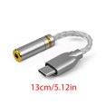 thumbnail image 5 of USB C 32bit 384KHz USB C to 3.5mm/2.5mm/4.4mm Adapter with ALC5686 Chip USB C Headphone Adapter 3.5mm Adapter, 5 of 10