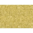 thumbnail image 1 of Ahgly Company Machine Washable Indoor Rectangle Transitional Bright Gold Yellow Area Rugs, 4' x 6', 1 of 7