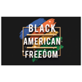 thumbnail image 2 of Decorative Design Black American Freedom Colorful Theme Freedom Celebration Equality Awareness for Cultural Events Memorial Day Independence Day, 2 of 7