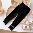 thumbnail image 2 of YunPes Cute Graphic Tights for Baby Girls Winter Soft Cotton Stretchy Ballet Dance Leggings Causal Basic Footless Pantyhose, 2 of 3