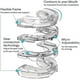 thumbnail image 4 of Anti-snore Mouthguard, Adjustable Anti-snoring Mouthpiece, Night Time Teeth Mouthguard Bruxism Sleeping Bite Guard, 4 of 5