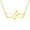 Gold, variant on 18K Gold Plated Personalized Infinity Name Necklace Customized Any 2 Names Infinity Nacklace with Arrow