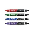 thumbnail image 3 of EXPO 2-in-1 Dry Erase Markers, Chisel Tip, Assorted Colors, 4 Count, 4 Pack, 3 of 6