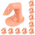 thumbnail image 1 of Herramientas para manicura de uñas postizas de plástico para dedos y uñas naturales, modelo de práctica de uñas, gel para uñas., 1 of 3