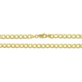 thumbnail image 6 of Floreo 10k Yellow Gold 5.3mm Hollow Cuban Curb Link Chain Necklace - 16 inch, 6 of 6