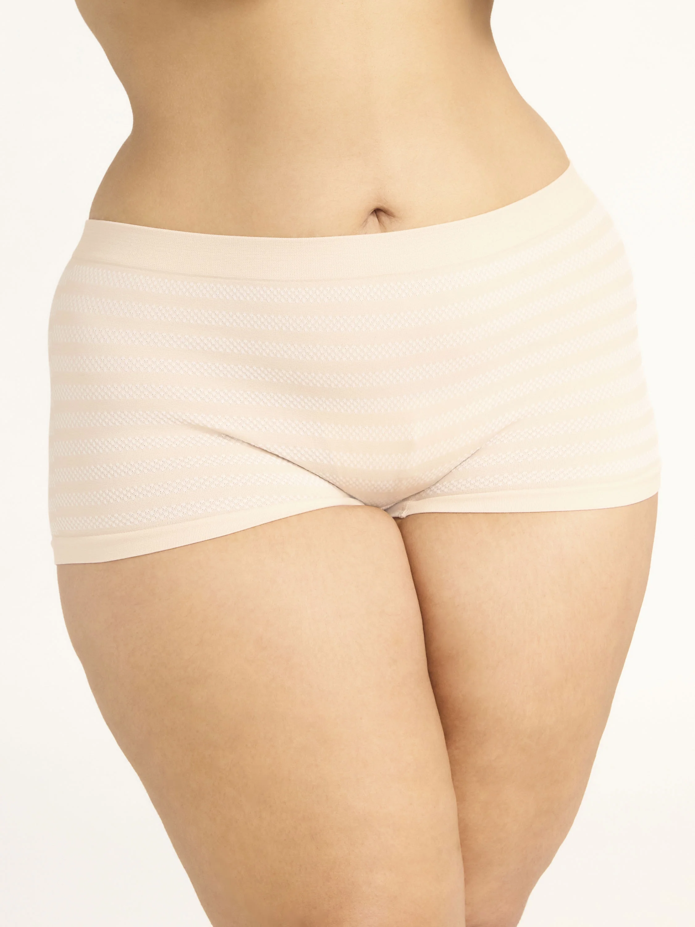 Joyspun Women's Seamless Boyshort Panties, 6-Pack, Sizes XS-XXXL