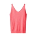 thumbnail image 3 of Rhuody Women Tank Tops Sleeveless O Neck Solid Color Camisole Fashion Wear One Size Watermelon Red, 3 of 3
