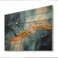 thumbnail image 2 of Designart "Lightning Electric Veins Collage I" Modern Print on Natural Pine Wood, 2 of 5