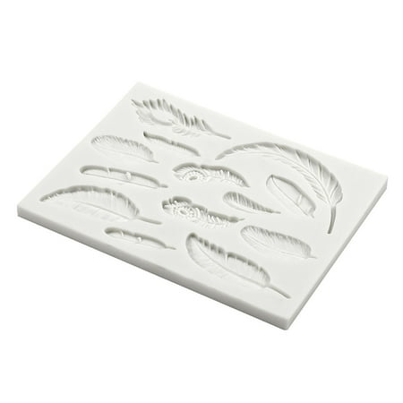 

Candy Mould Feather Shapes Baking Accessories Perfect Gift for DIY Baking Lovers