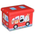 thumbnail image 1 of Jessar - Ottoman / Repose-Pieds avec Rangement pour Enfants, de la Collection Do-Re-Mi, Imprimé Animal de Zoo, 1 of 2