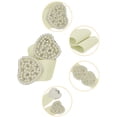thumbnail image 2 of Cinturón Para Mujer Allegra K Diseño Corazón Decoración Diamantes Perlas Imitación Blanco, 2 of 4