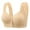 Beige, variant on ATENAR Bras for Women,Wireless Bras for Women,Womens Bras,Comfort Fit,Solid,Nylon,Spandex,Beige,44