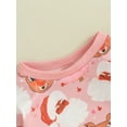 thumbnail image 6 of Wassery Baby Girls Christmas Clothes Infant Girls Romper Long Sleeve Santa Claus Print Bodysuits 3M 6M 12M 18M 24M Newborn Girls Fall Clothing, 6 of 9