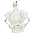thumbnail image 1 of Botella de whisky con forma de motor de coche y tapón, ideal para decorar bares, fiestas, salas de estar y cocinas., 1 of 9