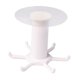 thumbnail image 1 of Colgador de cocina automático, organizador de almacenamiento con 6 ganchos, estante de almacenamiento de utensilios de cocina, para cuch , Blanco BLESIY gancho organizador del gabinete, 1 of 7