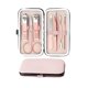 thumbnail image 1 of [7 piezas] Juego de manicura, kit de pedicura, juego de cortaúñas, tijeras para uñas, estuche para cortaúñas para el cuidado de las uñas, cortaúñas profesional de acero inoxidable para pedicura, cort TUNC Sencillez, 1 of 5