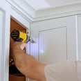 thumbnail image 6 of Uxcell 6 Pack 85x80mm / 3.35"x3.15" Stainless Steel Cabinet Hinges Repair Plate, White, 6 of 6