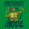 thumbnail image 2 of Men's Teenage Mutant Ninja Turtles Distressed Raphael Mutant Mode Graphic Tee Kelly Heather 3X Large, 2 of 3