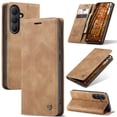 thumbnail image 1 of CaseMe Funda de Cuero para Samsung Galaxy S26+ 5G, Funda de Cuero con Tapa y Tarjetero con Cierre Magnético a Prueba de Golpes Funda Protectora para Teléfono Samsung Galaxy S26+ 5G 6.7", Marrón, 1 of 12