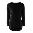 thumbnail image 2 of Aoochasliy Womens Sweaters Pullover Clothes Casual Solid Jumper Blouse, 2 of 4