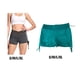 thumbnail image 5 of Qarigey Pantalones cortos de nido de abeja de cintura alta de melocotón para levantar la cadera, mallas cortas para gimnasio, entrenamiento Type2 NO2, 5 of 6