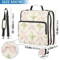thumbnail image 2 of FORMRS Zipper Binder with Shoulder Strap 2-inch Ring 500 Sheet Capacity File Bag, Pastel Pink Geometric, 2 of 5