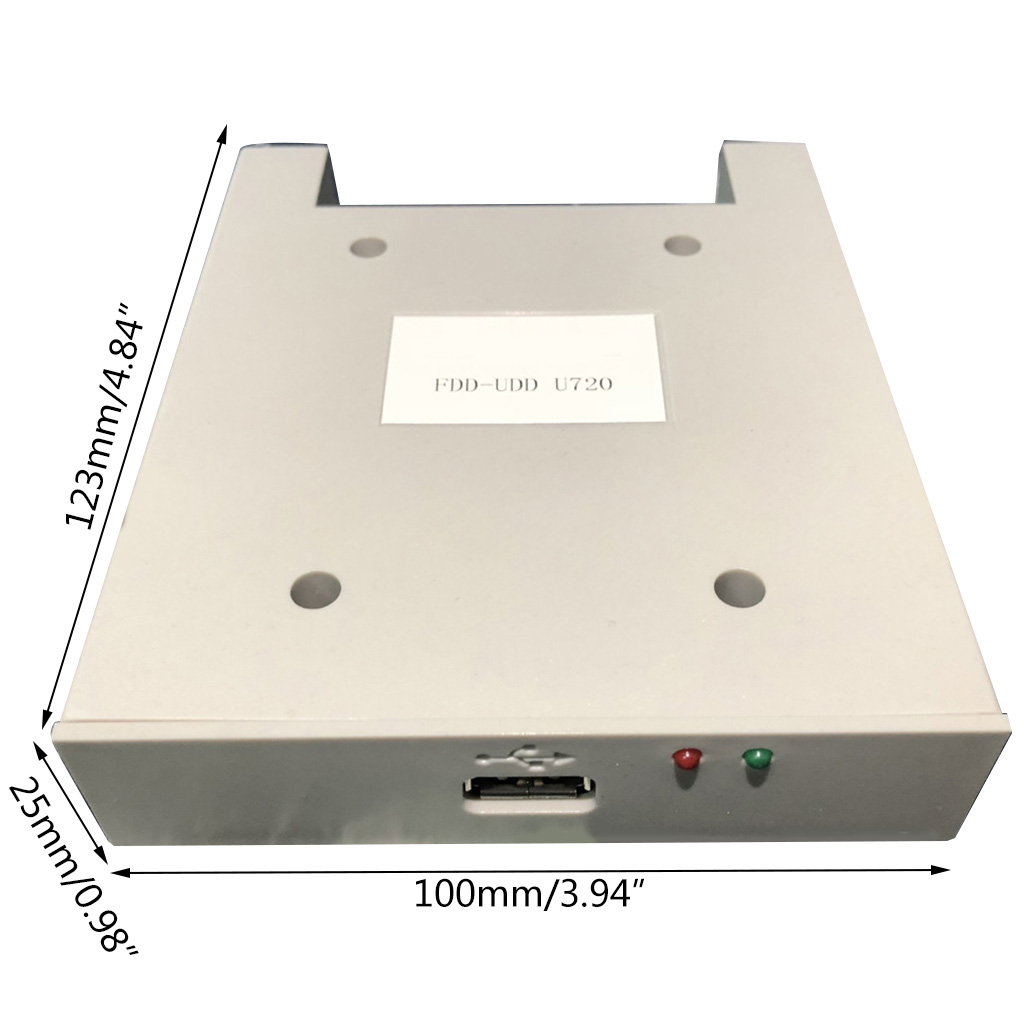 FDD-UDD U720 720KB to USB Port SSD Floppy Drive Emulator 3.5” 34pin CPU Industrial Controllers Floppy Disk Driver