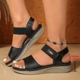thumbnail image 1 of WILLBEST Sandalias Cómodas De Tacón Alto Con Tiras Para Mujer, Para Salidas Informales, Citas De Vacaciones, Con Hebilla Ajustable Y Diseño De Punta Abierta., 1 of 9