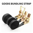 thumbnail image 2 of Truck Binding Strap Tightener Small Ratchet Tightener Self-Locking Rope Tightener Cargo Packing And Fixing Strap Airplane Strap, 2 of 6