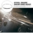 thumbnail image 3 of CATIEBYE 1Pack Die- Snare Drum Ring Silver Color with Consistent Shape and Tension Control, 3 of 8