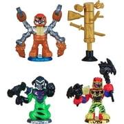Akedo Beast Claw Strike Starter Pack 3 Mini Battling Warriors with Exclusive Controller, Ages 6+
