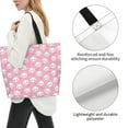 thumbnail image 3 of Balery Cute Cat Bolsa Tote Estilo Estético con Cremalleras, Bolsa de Hombro, Bolsa de Compras Grande y Plegable, 3 of 8