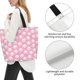 thumbnail image 3 of Disketp Cute Cat Bolsa Tote Estampada para Mujer, Bolso de Hombro y de Mano para Compras y Viajes, 3 of 8