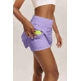 thumbnail image 7 of Pinspark Tennis Skirts for Women with Shorts Pleated Athletic Skort High Waisted A Line Golf Skirt with 3 Pockets, 7 of 7