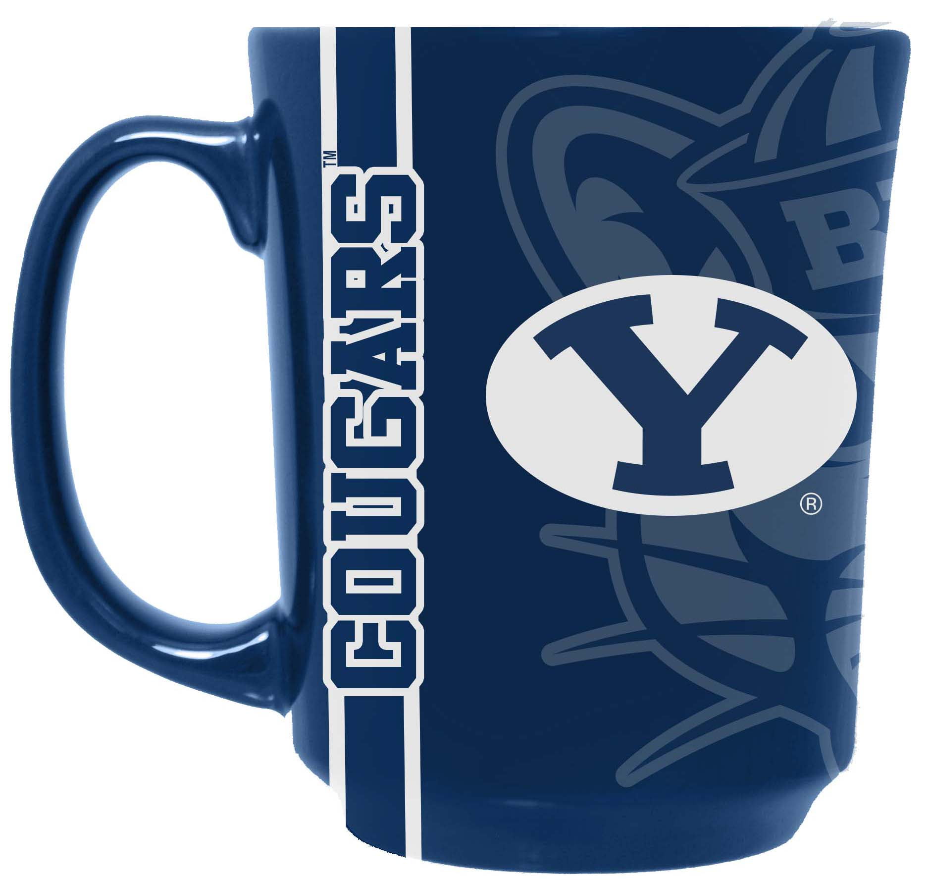 Multicolor Memory Company NCAA Brigham Young University Reflective Mug One Size