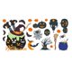 thumbnail image 1 of Decoración de Halloween Decoraciones de Halloween Pegatinas de pared de Halloween Calabazas de dibujos animados Casa encantada Ventanas Dormitorio Pegatinas de pared decorativ(Buy 2 Save 10%), 1 of 7