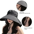 thumbnail image 3 of Sombrero de ala ancha con solapa para el cuello, UPF 50+, senderismo, safari, pesca, gorras para hombres y mujeres, 3 of 5