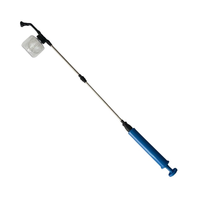 Plumero ajustable de 36,6 pulgadas para árboles frutales, plumero manual de acero inoxidable para interiores 250 ml