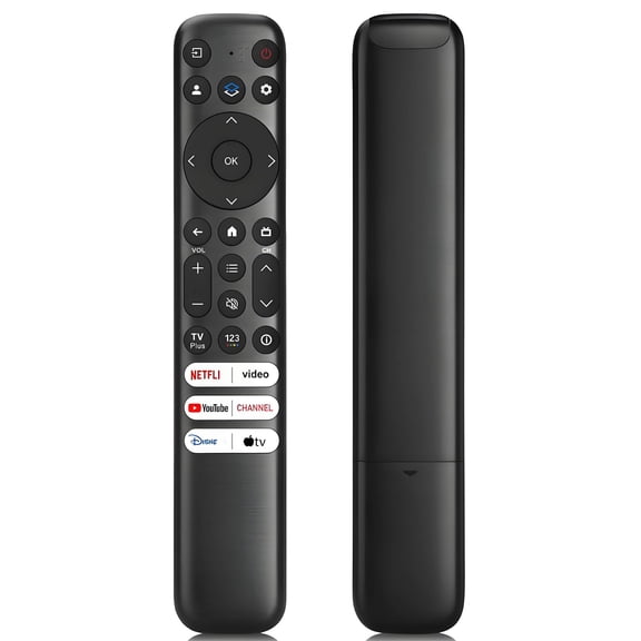 Replacement Remote Control Compatible with TCL Google TV RC813, Black