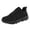 Black, variant on KELINFONG Running Tennis Shoes for Women Slip on Walking Fashion Mesh Athletic Sneakers for Work Gym