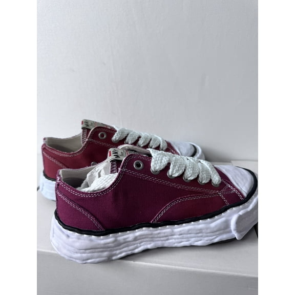 Maison MIHARA YASUHIRO MMY Shoes Peterson23 Low-top Sneakers Burgundy