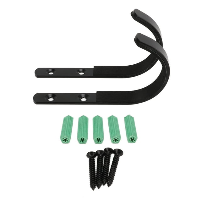 Archery Bow Storage Rack, Wall Mount Hangers Stainless Steel 2PCS With Screw For Hunting