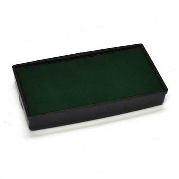Replacement Pad for 2000 PLUS Printer 30 Self Inking Stamp - Green Ink Color