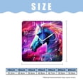 thumbnail image 2 of 10 Inch Wall Clock Battery Operated Silent Clock Decorative for Office, Kitchen, Outdoor, Living Room，Colorful Flashing Unicorn Picture, 2 of 4