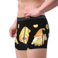 thumbnail image 2 of Gaeub Bee Happy Sunflower Gnomes Print Men's Boxer Briefs,Super Fit Boxer Briefs for Men,Quick-Dry Underwear with 4-Way Stretch-XX-Large, 2 of 5